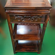 二手家具宏品 台中原木傢俱賣場~ZM-6780*全新雞翅木仿古長桌 電話架 置物架*台北桃園新竹苗栗彰化嘉義南投 歷史價格詳細信息