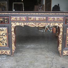 ㊣大匠之風㊣全新仿古**老楡木厚板老多抽桌/長案桌/書桌＊另有紅木原木實木家具＊ 歷史價格詳細信息