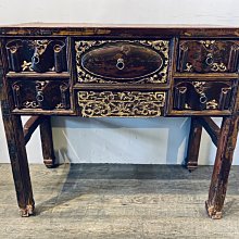 ㊣大匠之風㊣全新仿古**老楡木厚板老多抽桌/長案桌/書桌＊另有紅木原木實木家具＊ 歷史價格詳細信息