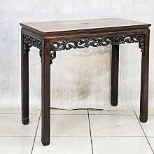 【景徽軒古傢俬】~~~老雞翅木  六抽擱台 書桌 KB058 歷史價格詳細信息