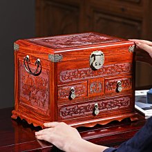 帶鏡子首飾盒 白色 耳飾耳墜戒指項鏈發飾手飾品 抽屜式收納盒 歷史價格詳細信息