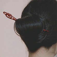 小葉紫檀發簪鳳翎古風簡約日常木簪簪子可盤發木質古代挽發復古占 歷史價格詳細信息
