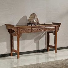【熱賣下殺價】紅木家具血檀中堂四件套組合實木平頭案神臺供桌 歷史價格詳細信息