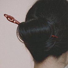 小葉紫檀發簪鳳翎古風簡約日常木簪簪子可盤發木質古代挽發復古占 歷史價格詳細信息