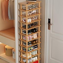 簡易鞋架子窄家用門口分層隔板夾縫收納神器省空間出租屋用鞋柜小~特價 歷史價格詳細信息
