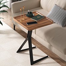 簡約實木小方桌鐵藝小茶几組合客廳沙發邊幾角幾家用小茶桌方幾 歷史價格詳細信息