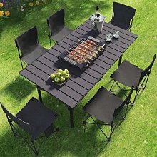 戶外折疊桌-20片加網兜120*55*50(蛋捲桌/置物網/收納網/鋁合金戶外摺疊桌/野餐桌/露營折疊桌/擺攤桌) 歷史價格詳細信息