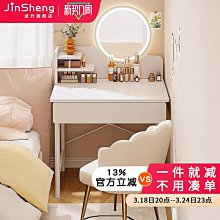 網紅化妝鏡半圓旋轉梳妝臺美妝鏡家用臺式臥室宿舍帶led燈補光鏡 歷史價格詳細信息