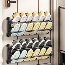 門后鞋架壁掛式宿舍簡易門口免打孔浴室墻上置物鞋子收納神器熱心小賣家 歷史價格詳細信息