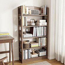 書架落地置物架學生家用圖書收納架臥室客廳多層柜子簡易小型書柜半米潮殼直購 歷史價格詳細信息