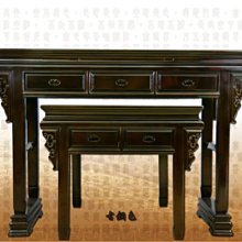 【三加三紅木典藏家飾】 紫檀木拉咪神桌/佛具/佛桌/紅木家具/佛燈/佛聯/家具/神桌 歷史價格詳細信息
