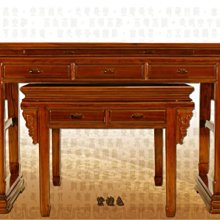 【三加三紅木典藏家飾】 紫檀木拉咪神桌/佛具/佛桌/紅木家具/佛燈/佛聯/家具/神桌 歷史價格詳細信息