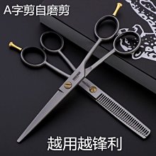 叢林豹爵士專業美發理發剪刀平剪牙無痕打薄剪洞胖發型師專用套裝 歷史價格詳細信息