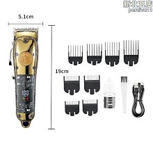 推髮機剪髮器 理髮器送4個尺寸推剪套USB充電光頭電推剪專業電動電推子油頭剪髮器雕刻痕剃頭刀 歷史價格詳細信息