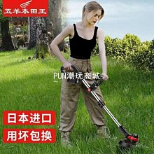 下殺-進口電動割草機充電式小型家用多功能農用果園鋤草打草鋰電除草機PUN潮玩商城 歷史價格詳細信息
