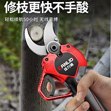 充電式鋰電剪刀果樹剪枝剪子易速S35電動修枝剪樹枝剪花枝園藝剪-沐雨家居 歷史價格詳細信息