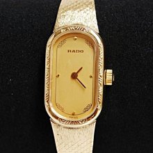 《寶萊精品》RADO 雷達金乳白菱型手動女子錶 歷史價格詳細信息