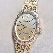 《寶萊精品》RADO 雷達表金黃圓型自動男子錶 歷史價格詳細信息