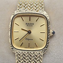 《寶萊精品》RADO 雷達表金黃圓型自動男子錶 歷史價格詳細信息