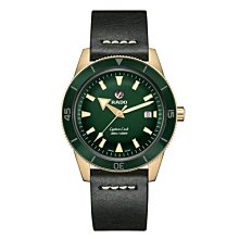 RADO 雷達 庫克船長 青銅 300米潛水計時腕錶 套錶-43mm R32146208 歷史價格詳細信息