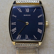 《寶萊精品》RADO 雷達金乳白菱型手動女子錶 歷史價格詳細信息