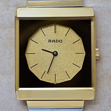 《寶萊精品》RADO 雷達表金黃圓型自動男子錶 歷史價格詳細信息