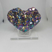 紫水晶 愛心 擺件 75*69mm 154克 淡淡的紫色 大晶柱 歷史價格詳細信息