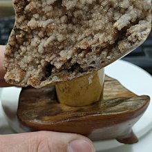 天然異象細閃水晶擺件617g*高11*長13*厚7公分#252 歷史價格詳細信息