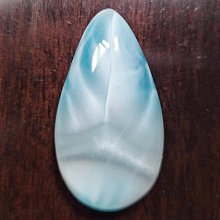 ***原礦屋*** 對應眉心輪！海洋療癒石！A級多明尼加拉利瑪愛心墜1.842g！(靜心、冥想、靈修) 歷史價格詳細信息