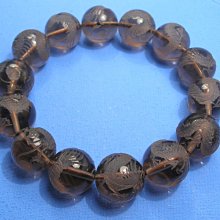 ☆╭【紫鈺の水晶】╮☆天然茶晶手鍊***Q252 歷史價格詳細信息