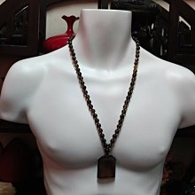 古董收藏古玩藝品/天然黃水晶男女項鍊/主石高5公分寬3.2公分厚2公分/鍊長30公分 歷史價格詳細信息