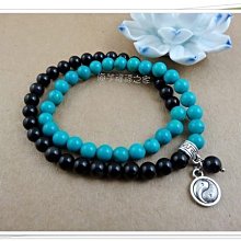 天然優化綠松石烏蘭花唐三彩珠圓珠隔珠手串小金剛菩提DIY配飾 歷史價格詳細信息