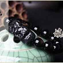 天然彩虹眼黑曜石手錬108顆男女款佛珠簡約多圈手串念珠森系項鏈 歷史價格詳細信息