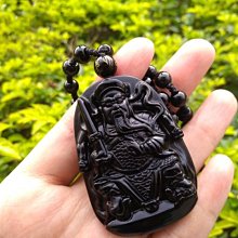 【小川堂】精雕 黑曜石 玄天上帝 玄武大帝 腳踩龜蛇 招財 避邪 化煞 守護石 珠鍊 尺寸：3.6*1.4*5.1cm 價格比較,價格查詢,歷史價格詳細信息