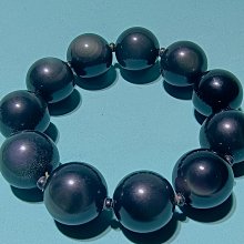 黑曜石手撚女男銀曜石手鏈黑燿石醒獅彩虹眼銀曜石文玩盤玩手串 歷史價格詳細信息