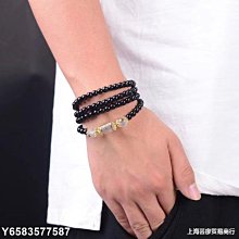 熱賣 黑曜石手串轉運旺招財貔貅純銀天然轉運本命手鍊禮情侶生日2.16- 可開發票 歷史價格詳細信息