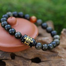 金曜石 手鍊 手環 手珠  天然❤水晶玉石特賣#R014 歷史價格詳細信息