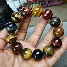 天然虎眼石三色手鏈 幸運招財 黑鐵石 虎眼石手串 瑜珈手鍊 能量 事業 健康 男女通用 歷史價格詳細信息