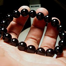**結緣水晶**高檔漂亮的,黑碧璽手鍊,14.5MM,78.7公克(12),週年慶回饋金開跑,詳情請參考商品描述! 歷史價格詳細信息