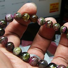 **結緣水晶**優質漂亮的閃眼,貓眼碧璽塔珠手鍊,39公克(1-1),週年慶回饋金開跑,詳情請參考商品描述! 歷史價格詳細信息