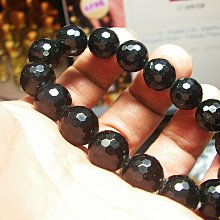 **結緣水晶**高檔漂亮的,黑碧璽手鍊,14.5MM,78.7公克(12),週年慶回饋金開跑,詳情請參考商品描述! 歷史價格詳細信息