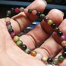 **結緣水晶**優質漂亮的閃眼,貓眼碧璽塔珠手鍊,39公克(1-1),週年慶回饋金開跑,詳情請參考商品描述! 歷史價格詳細信息