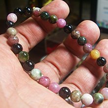 **結緣水晶**優質漂亮的閃眼,貓眼碧璽塔珠手鍊,39公克(1-1),週年慶回饋金開跑,詳情請參考商品描述! 歷史價格詳細信息