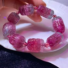 ❤妙玉生花優品購❤70625.霸氣大顆粒!收藏級冰潤透體寶石紅藍西瓜招財辟邪回紋珠碧璽手鍊,顆顆精緻獨一無二! 價格比較,價格查詢,歷史價格詳細信息