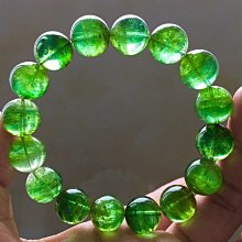 ❤妙玉生花優品購❤30713頂尖稀缺熒光彩虹色標碧璽手鍊，明豔色彩！通透水潤光澤！總重15.60g  約7.2mm左右. 歷史價格詳細信息