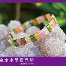 【崴全水晶】????女人幸運石????【旺夫石】 天然 馬卡龍  碧璽 手鍊【約7.8mm】 歷史價格詳細信息