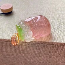 厚實精工14k白金鑲嵌翡翠袖扣一對重8.3克會改的 翡翠 收藏 古玩【二手】【祈福閣】-1700 歷史價格詳細信息