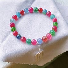 粉綠碧璽手鍊11·5Mm左右.重40·6g 歷史價格詳細信息