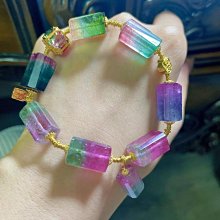 ❤妙玉生花優品購❤121431精品紅皮綠瓤漸變西瓜????原石手鍊 多顆貓眼碧 歷史價格詳細信息