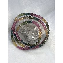 天然彩虹碧璽手鍊 尺寸4.7mm 艷麗色系 很溫柔的顏色 粉 老物件收藏 全場現貨免運B3 歷史價格詳細信息